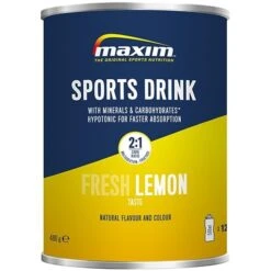 BEBIDA ENERGETICA MAXIM LIMA/LIMON 480gr.