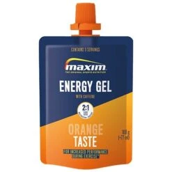 GEL ENERGETICO MAXIM NARANJA/GUARANA 100gr.