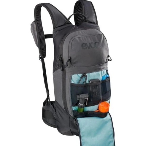 MOCHILA EVOC FR LITE RACE 10L CARBON GREY-BLACK 3 MOCHILA EVOC FR LITE RACE 10L CARBON GREY-BLACK - Imagen 3